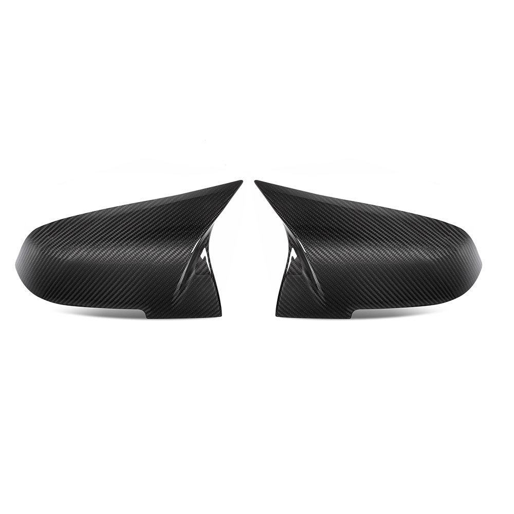 RD Design Mirror Caps Cover Dry Carbon Fiber M Style For BMW 3 Series F30 Sedan 1