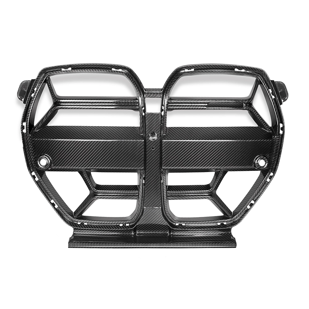 RD Design Front Bumper Grille Grid Dry Carbon Fiber CSL Style For BMW M3 G80 M4 G82 1