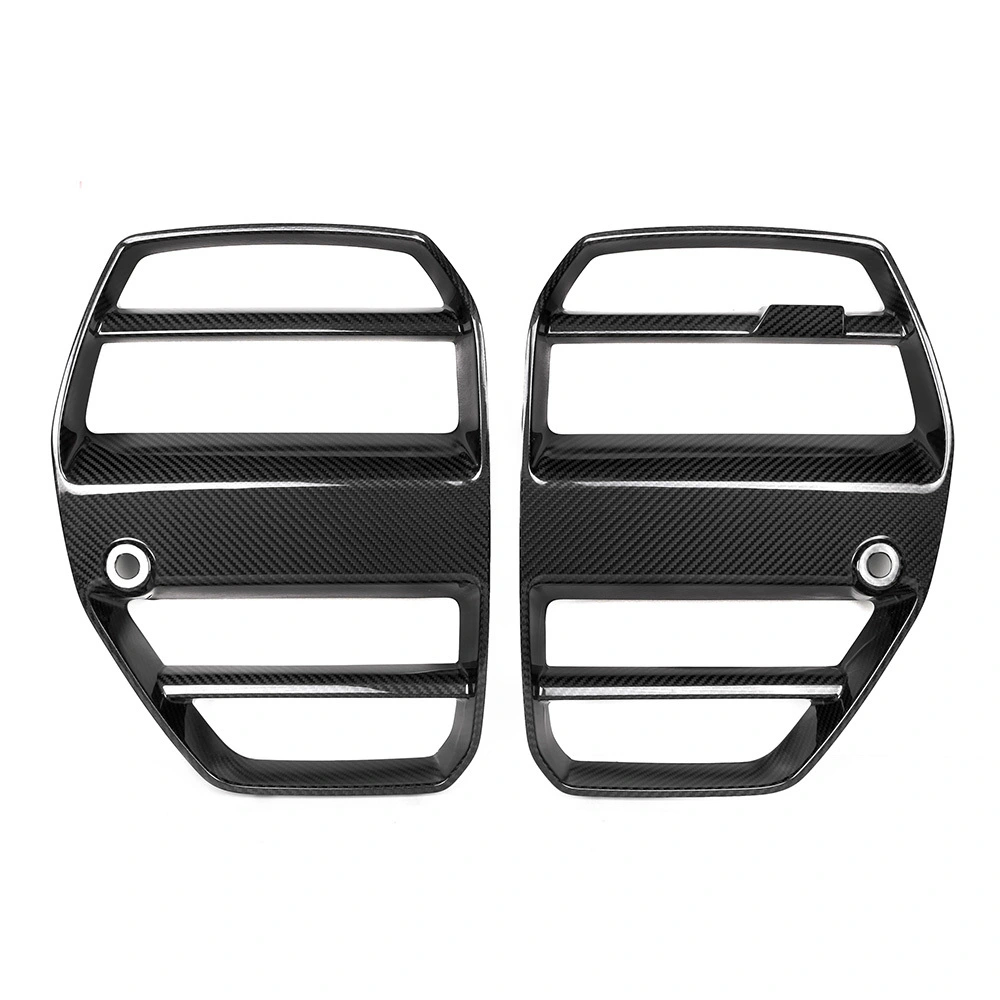RD Design Front Grille Grid Dry Carbon Fiber ST Style For BMW M3 G80 M4 G82 2021- 1