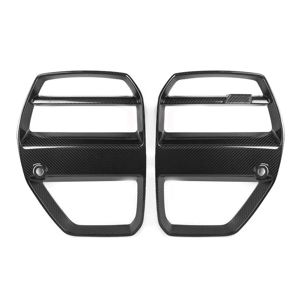 RD Design Front Grille Grid Dry Carbon Fiber V Style For BMW M3 G80 M4 G82 2021- 1