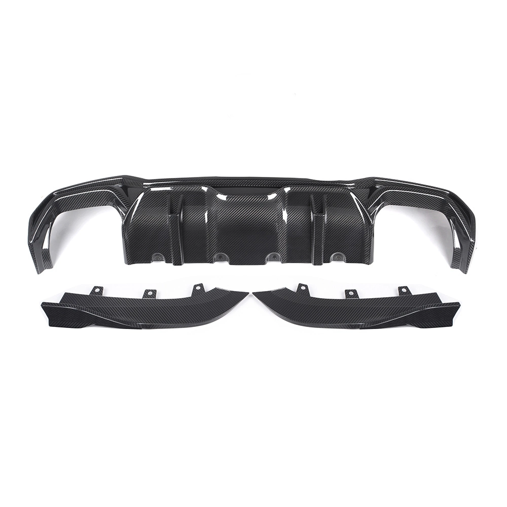 RD Design Rear Diffuser Lip Canards Dry Carbon Fiber For BMW 4 Series G22 G23 1