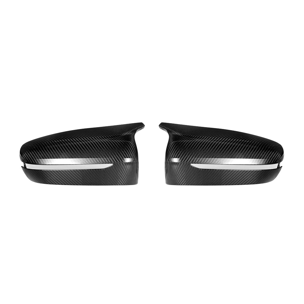 RD Design Mirror Cover Caps Dry Carbon Fiber OEM Style For BMW M5 F90 1