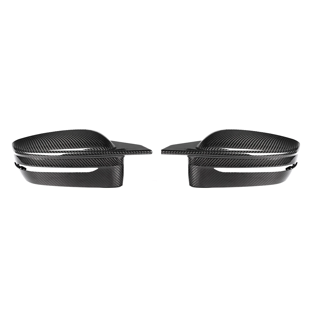 RD Design Mirror Caps Cover Dry Carbon Fiber M Style For BMW 5 Series G30 1