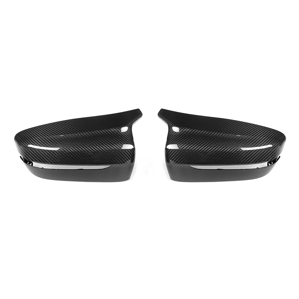 RD Design Mirror Caps Cover Dry Carbon Fiber OEM Style For BMW 5 Series G30 1