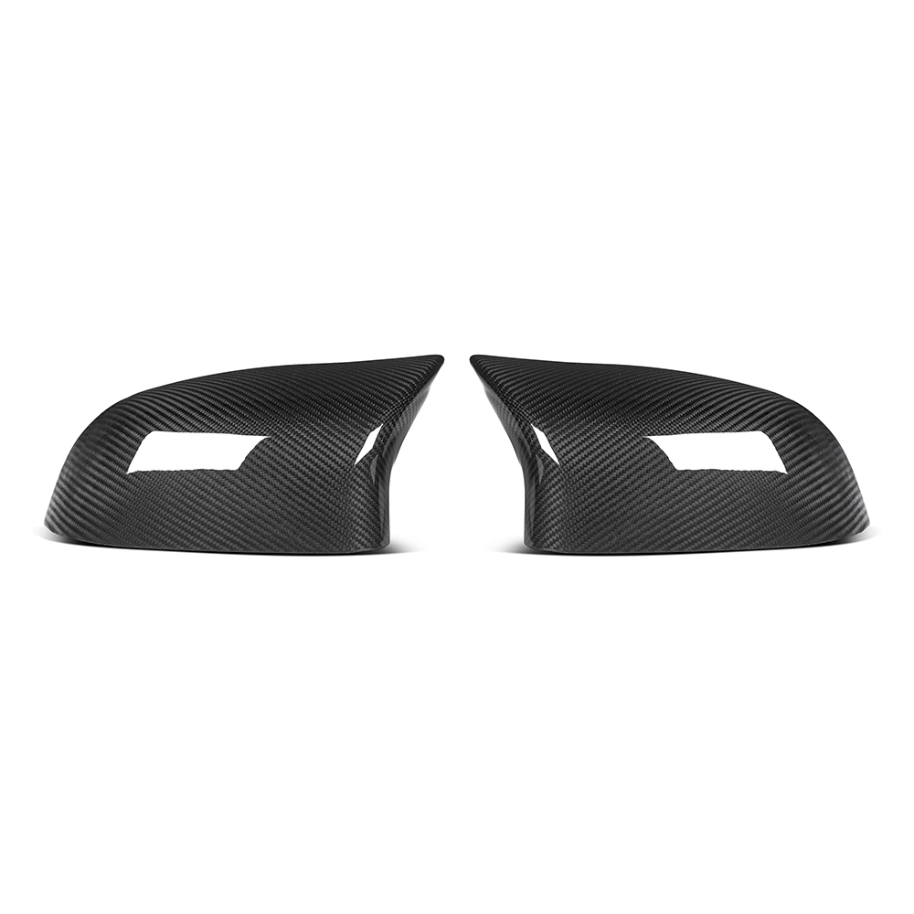 RD Design Mirror Caps Cover Dry Carbon Fiber M Style For BMW X3 X4 X5 X6 Series 1