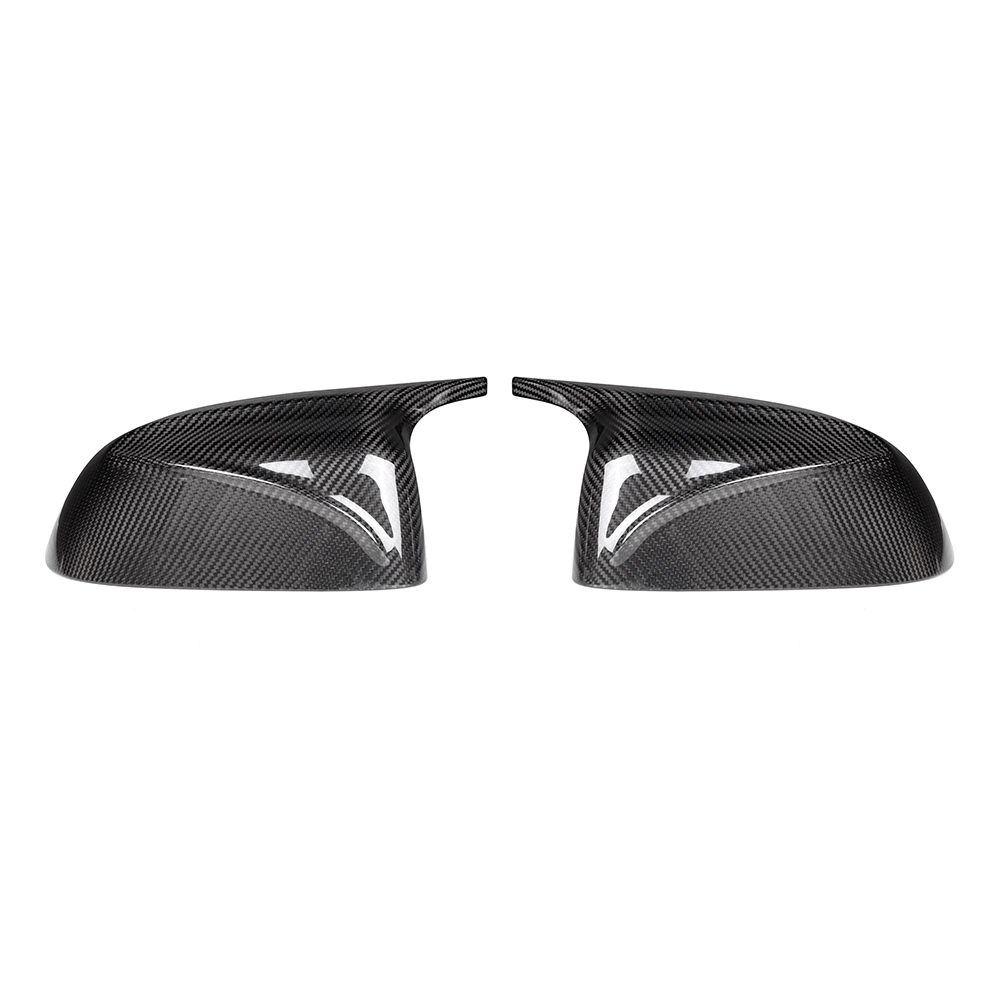 RD Design Mirror Caps Cover Dry Carbon Fiber M Style For BMW X3 X4 X5 X6 X7 Series 1
