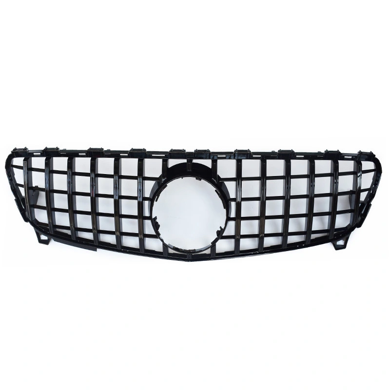 For Mercedes A Class W176 2016-2018 ABS  AMG GT Style Front Bumper Grille Grid Mesh 1