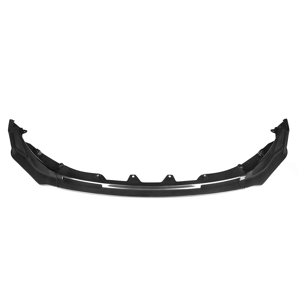 Front Lip Diffuser Dry Carbon Fiber V Style For BMW M3 G80 M4 G82 1