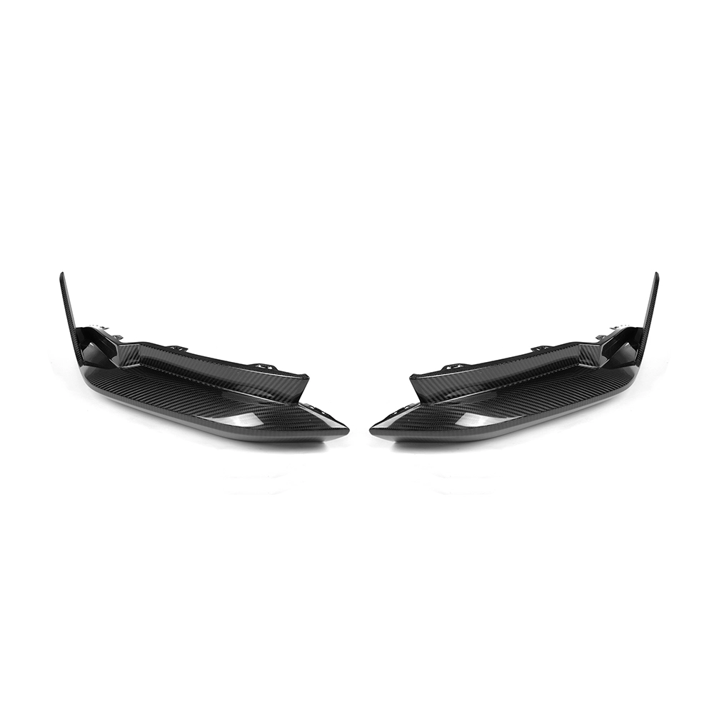 Rear Bumper Canard Heck Winglet Dry Carbon Fiber MP Style For BMW M3 G80 M4 G82 1