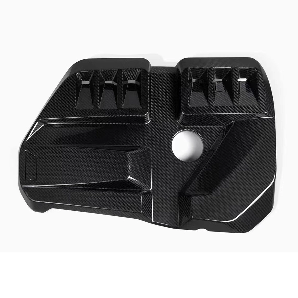 RD Design Engine Cover Replacement Dry Carbon Fiber OEM Style For BMW M3 G80 M4 G82 G83 1