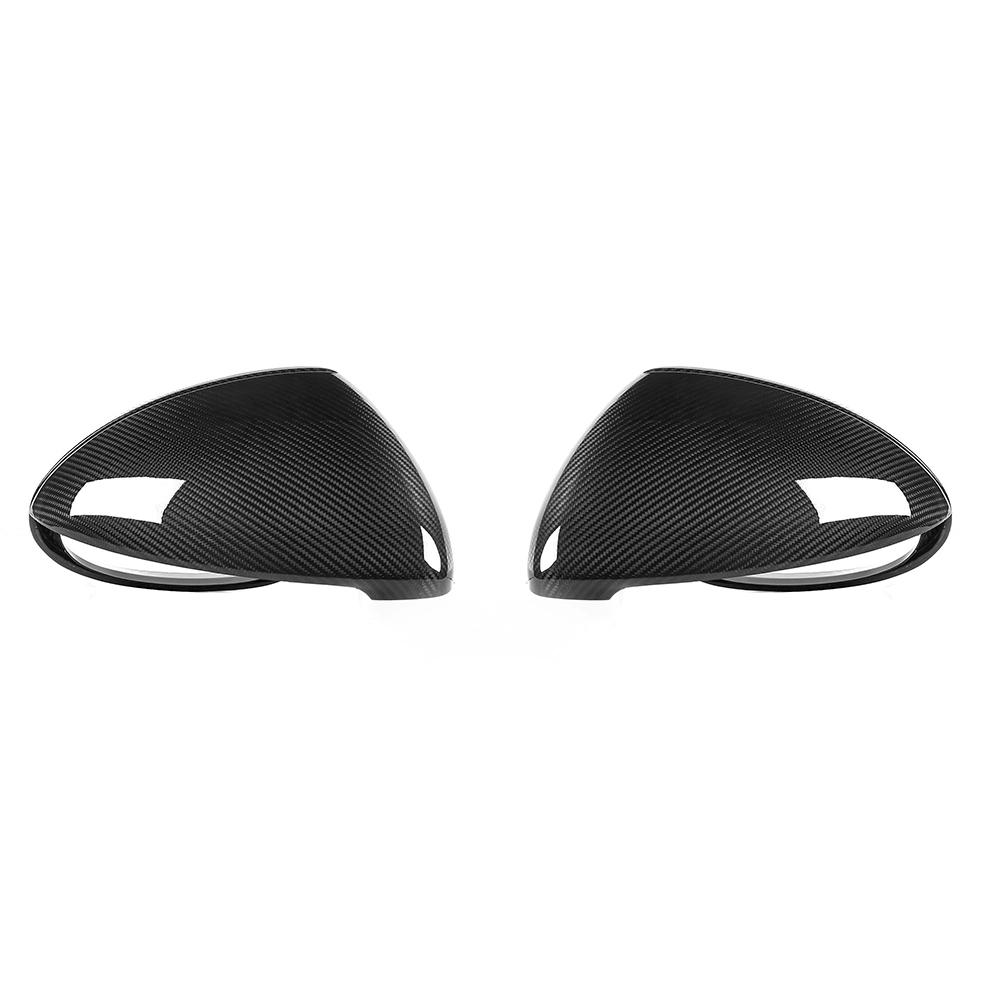 RD Design Rearview Mirror Caps Mirror Cover Dry Carbon Fiber OEM Style For Porsche Cayenne 958.2 Facelift 1