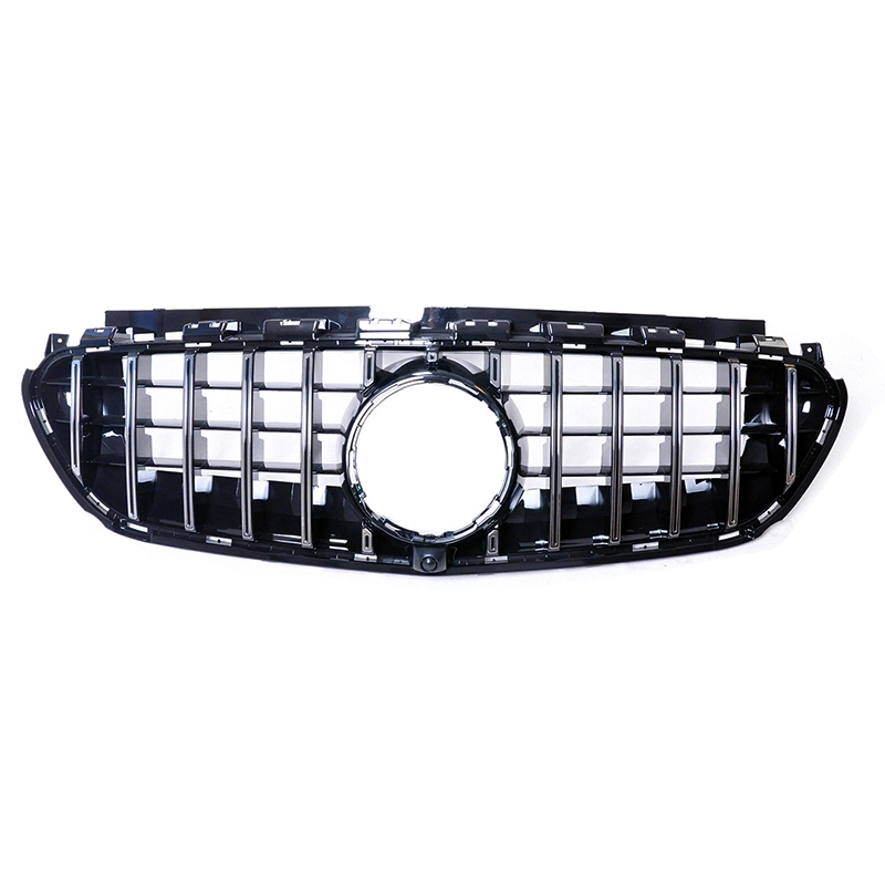 RD Design Front Bumper Grille Grill Radiator Mesh ABS Material AMG GT Style For Mercedes Benz E Class E63 AMG 1