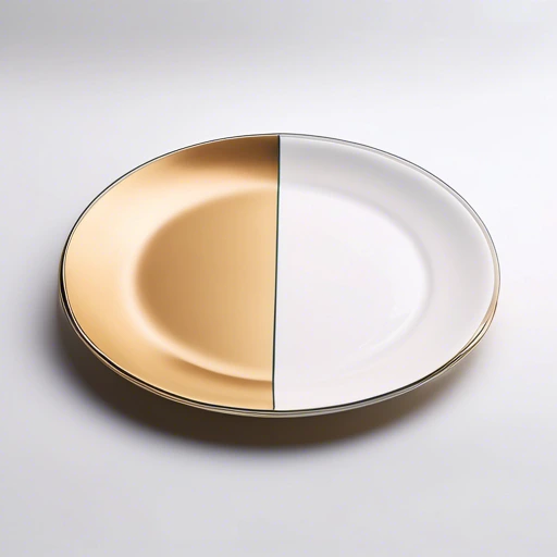 Assiettes en porcelaine de qualité supérieure 1