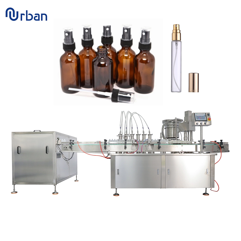 Easy adjust automatic plastic bottle 10ml 20ml 30ml 50ml nasal spray filling machine 1
