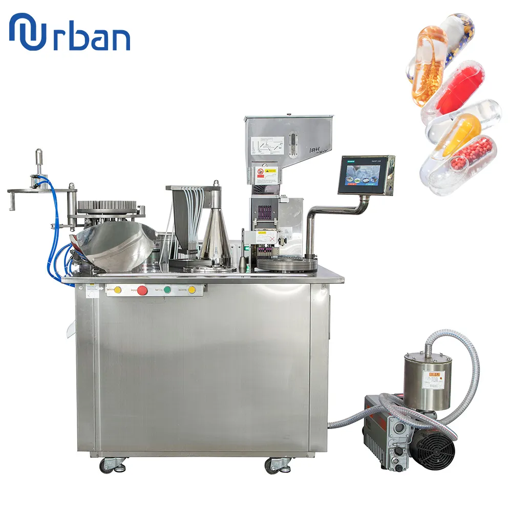 Marque Urban Machinery, meilleur fournisseur de machines de remplissage de capsules 2