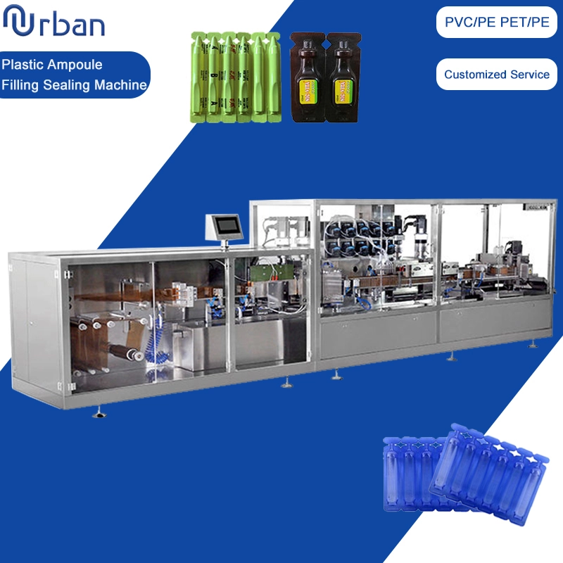 Máquina automática de llenado y sellado de líquidos viscosos de fábrica con certificación CE para jarabe de miel 240 P10 1