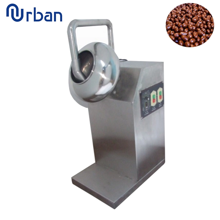 Máquina automática de revestimento de amendoim revestida com açúcar e chocolate gomoso mini doces 1