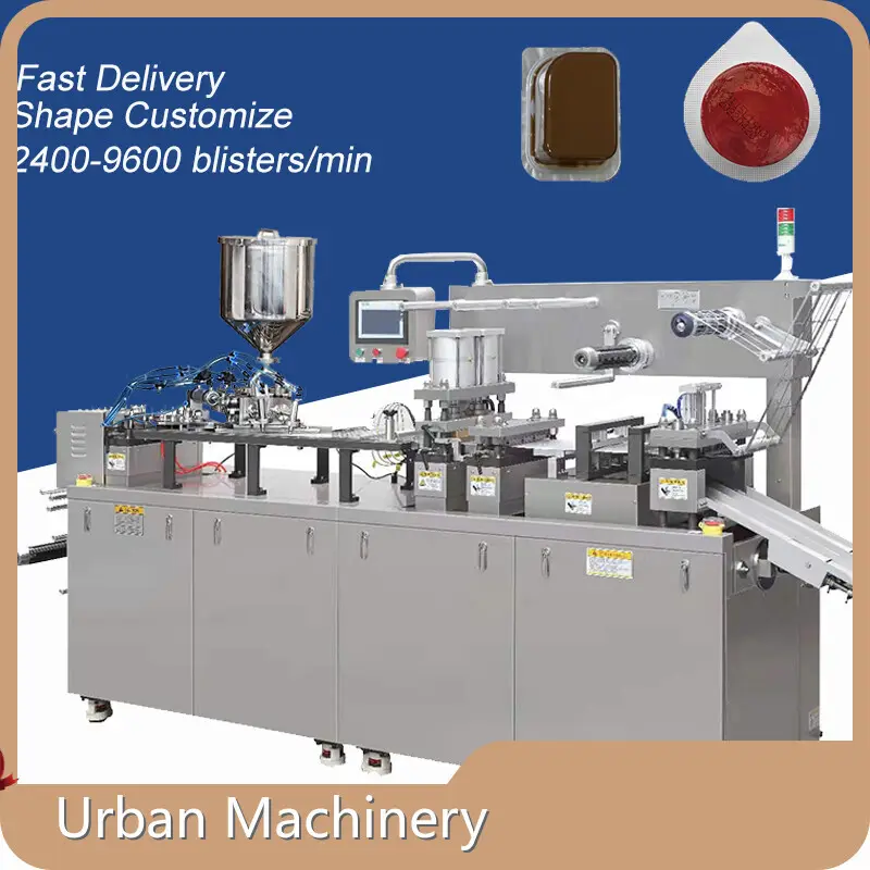 Machine d'emballage sous blister Hottablet Marque de machines urbaines 1