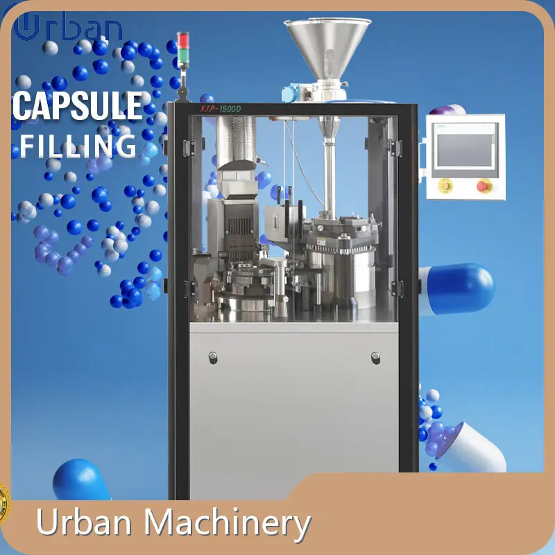 Máquina de embalagem farmacêutica Máquinas urbanas 1