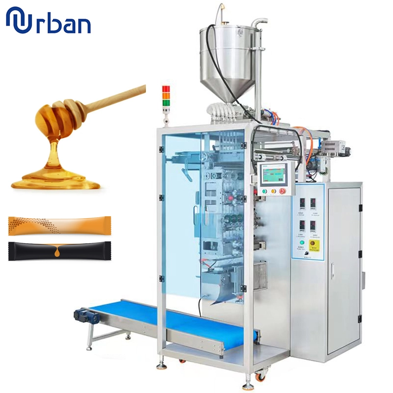 Hocheffiziente mehrspurige Verpackungsmaschine für flüssigen Honig und Gelée Royale 1
