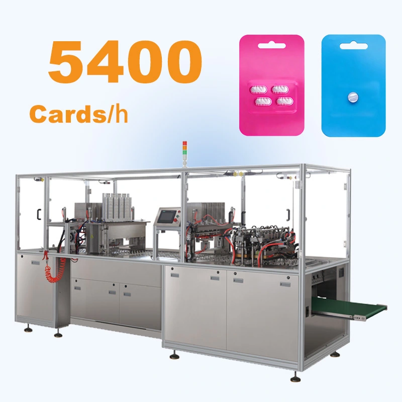 CD-600 Automatic Tablet Capsule Blister Paper Cardboard Packaging Machinery Sealing Plate Blister Card Packing Machine 1
