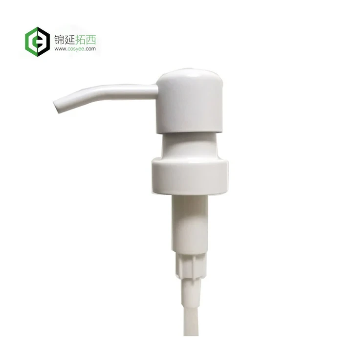 White Painted Stainless Steel Liquid Soap Dispenser Lotion Pump CB-03W 1