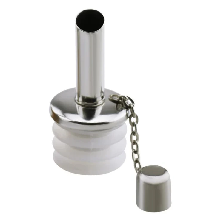 Verseur d'huile en acier inoxydable avec bouchon en acier inoxydable 1