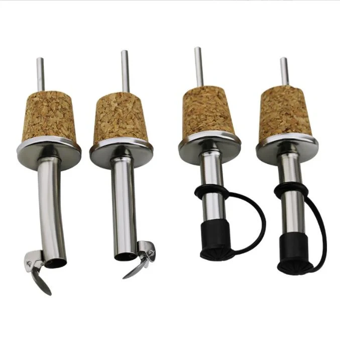 Olive Oil Bottle Pourer Spout Set, Dispensers for Liquor, Vinegar, Syrup or Oils 1