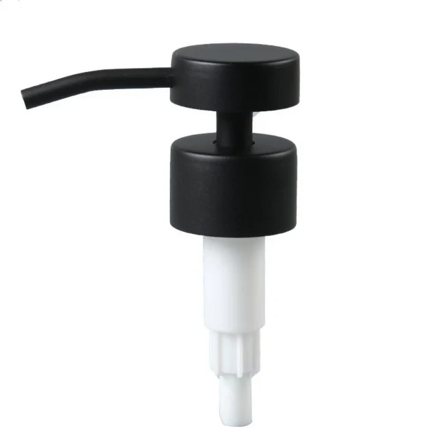 Matte Black Liquid Soap Dispenser Pump Stainless Steel Soap Pump Head CB-05S 1