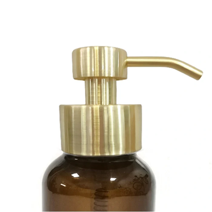 Pompe distributrice de mousse en acier inoxydable finition dorée 45/410 FP-45H 1