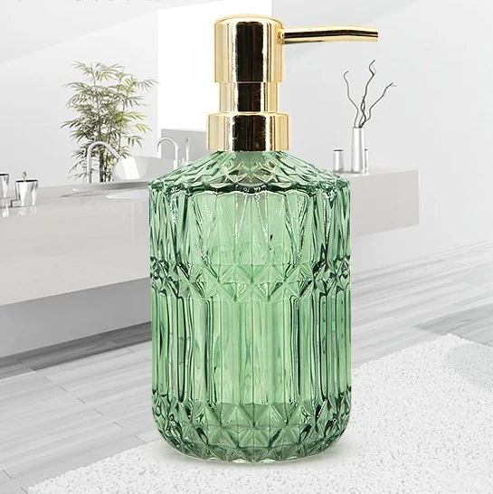 European Style High Quality Glass Soap Dispenser for Hotel 1
