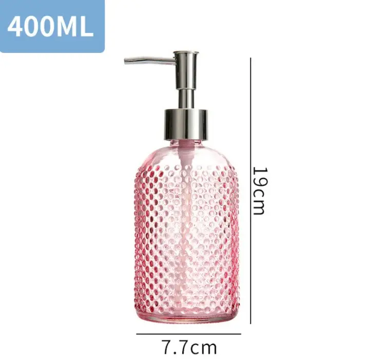 Square Glass Soap Dispenser - - Cosyee-1 7