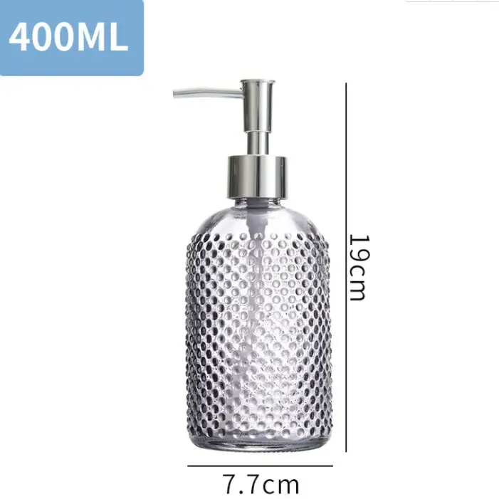 Square Glass Soap Dispenser - - Cosyee-1 9