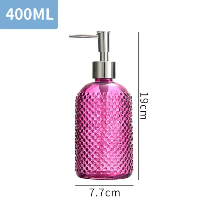 Square Glass Soap Dispenser - - Cosyee-1 8