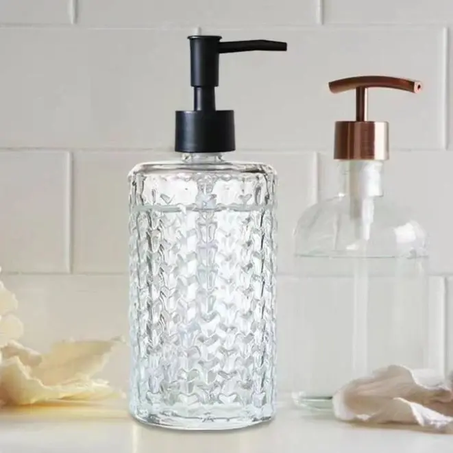 Glass Hand Soap Dispenser - - Cosyee 2
