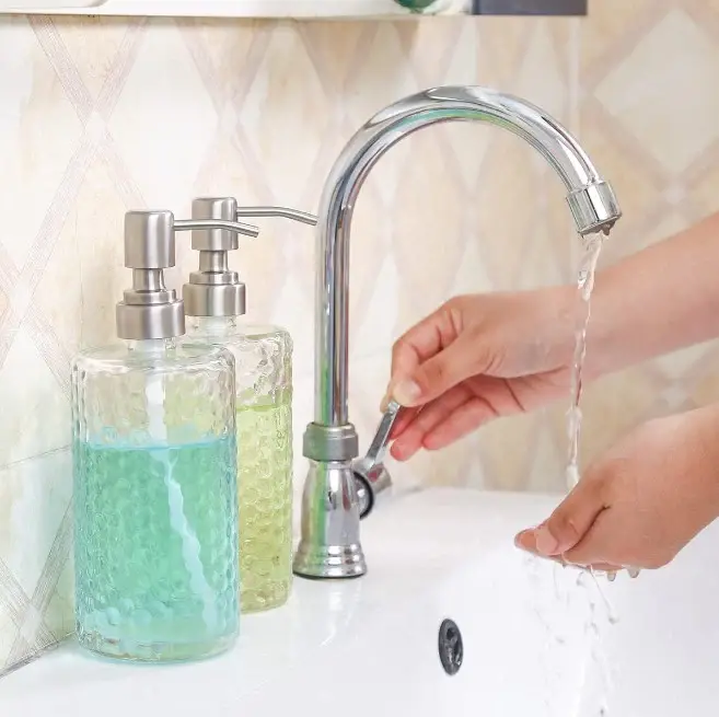 Glass Hand Soap Dispenser - - Cosyee 4