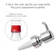 Metal Foaming Soap Pump 11.5cm - - Cosyee 2