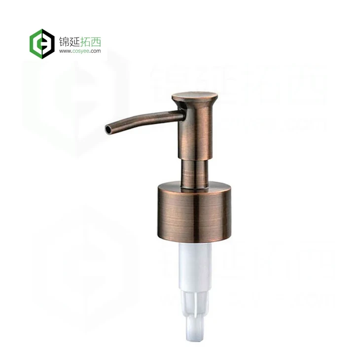 Chinese Supplier for Antique Copper Stainless Steel Soap Dispenser Pump Replacement Bronze CB-02E 1