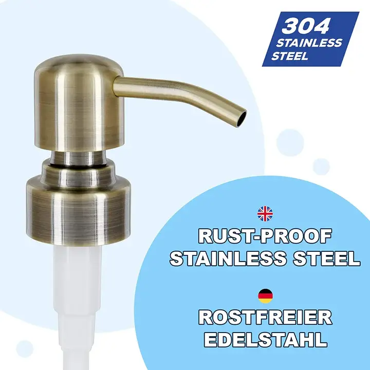 Brass Soap Dispenser Pump 20cm Wholesale - Cosyee 3