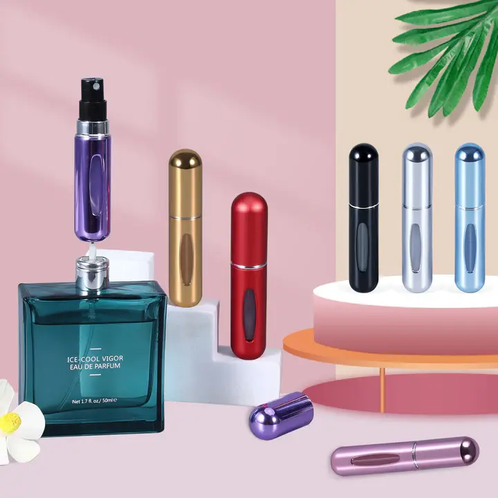 Glass Perfume Bottle Matte Purple Wholesale - Cosyee 4