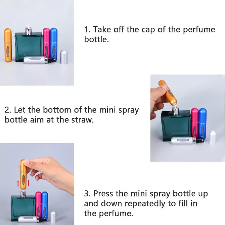 Glass Perfume Bottle Matte Purple Wholesale - Cosyee 6