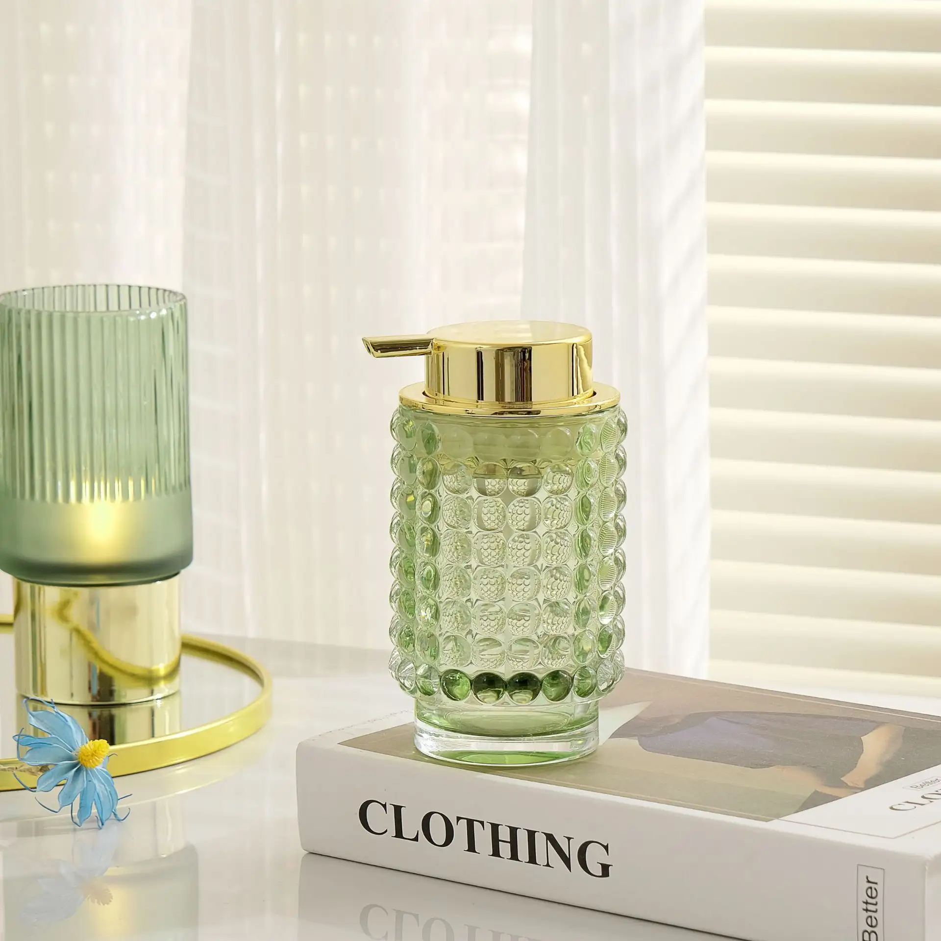 Glass Soap Pump Dispenser - - Cosyee 4