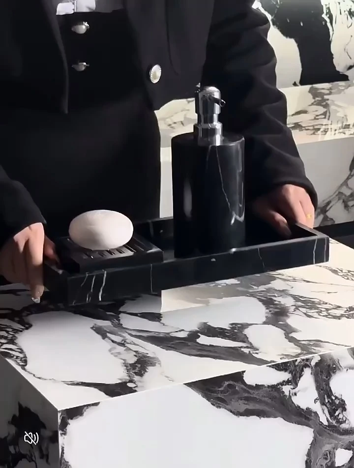 Luxurious Marble Bathroom Toiletries Set MB-13 1