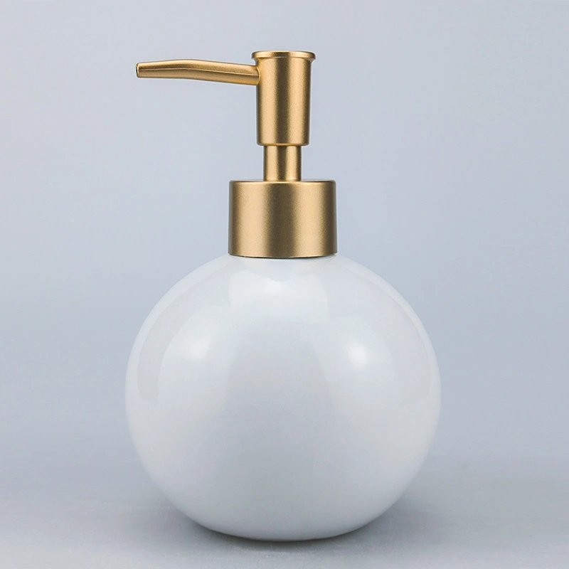 Spherical black ceramic emulsion bottle CB-24 1