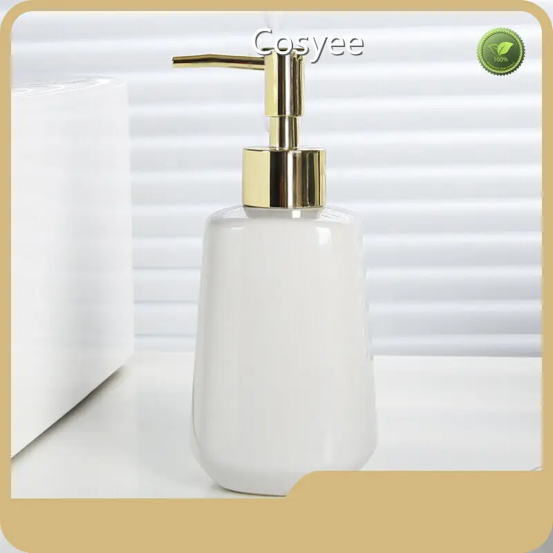 White Ceramic Soap Dispenser by Cosyee 1