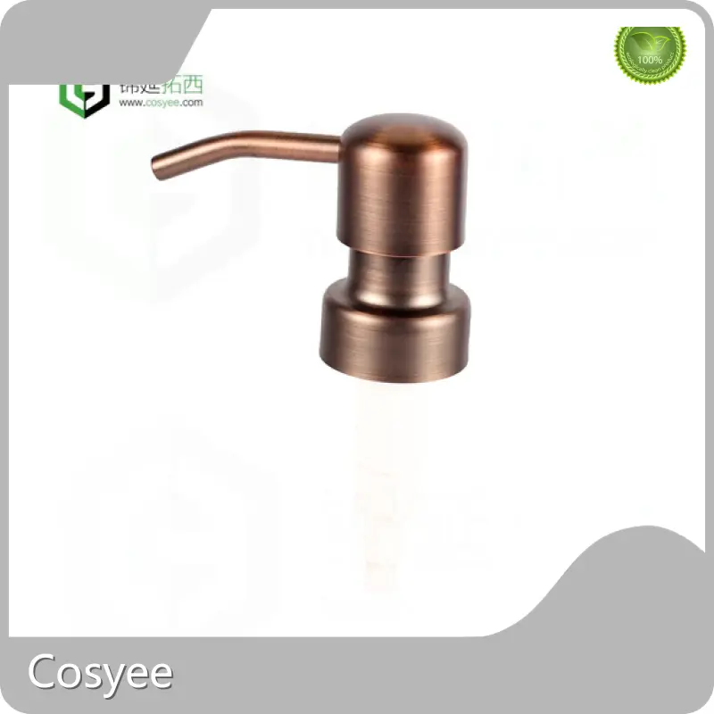 Black Metal Soap Pump 11.5cm Wholesale - Cosyee 1