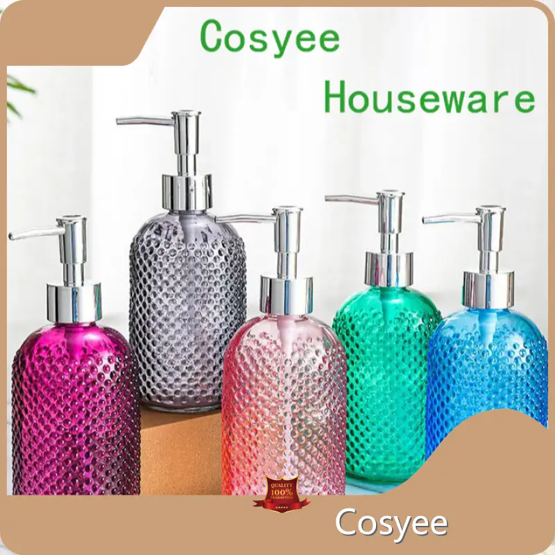 Square Glass Soap Dispenser - - Cosyee-1 1