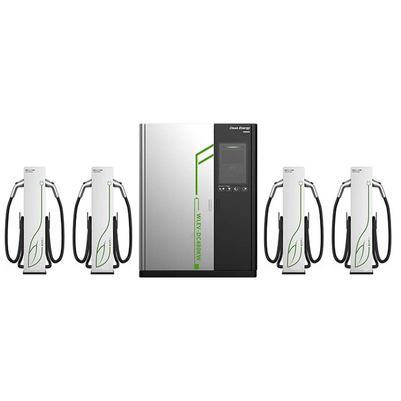 Split Dc Charging Systems 240kw -960kw Level 3 Rapid Commercial With Solar Power Station 1