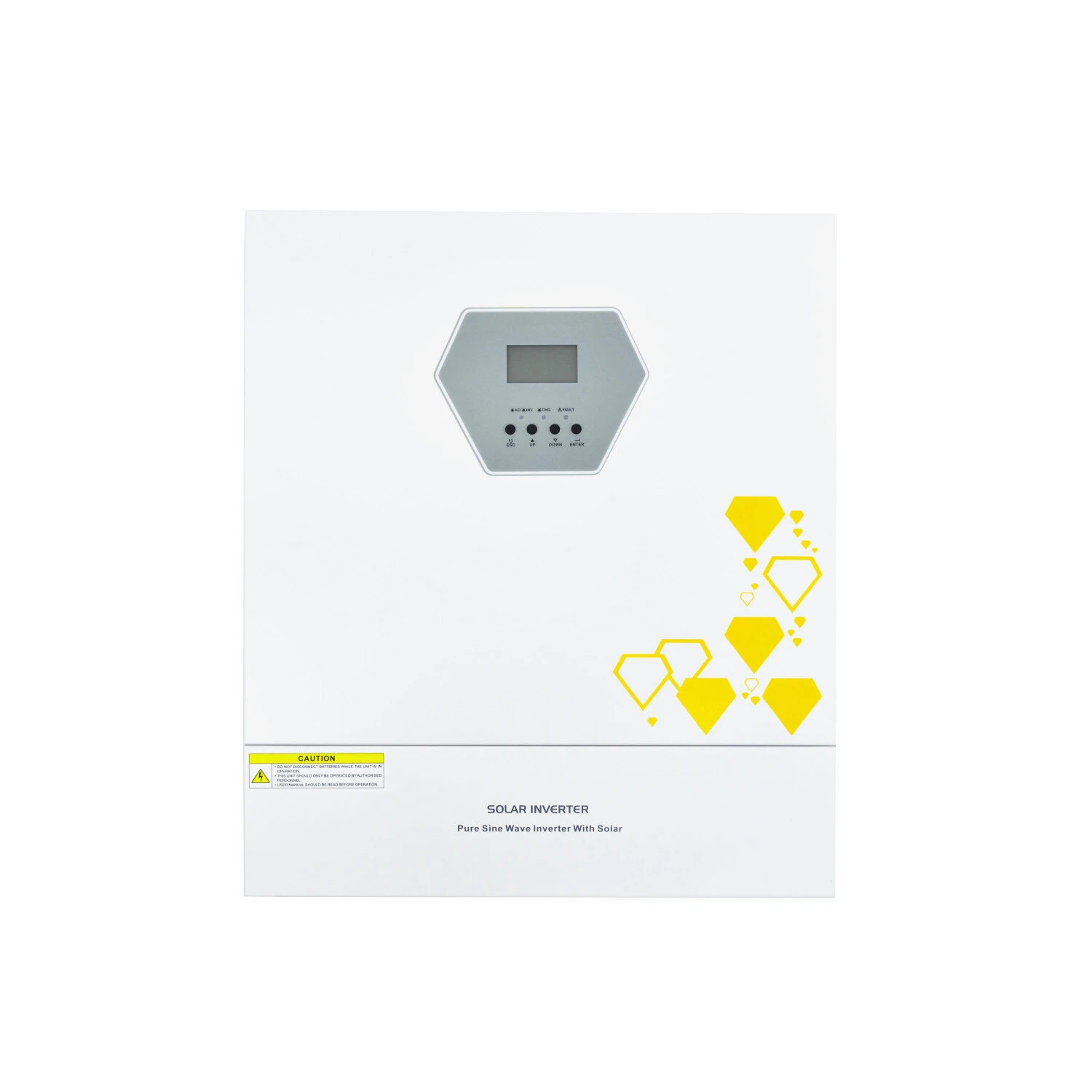 Grid Hybrid Solar Inverter 3.5kW 5.5kW 48V 100A MPPT Solar Charger Pure Sine Wave Single WiFi Optional Home Small Solar System 1