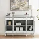 Mirrored Accent Cabinet High Qualtiy 3